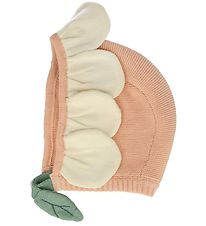 Meri Meri Vauvan hattu - Peach Daisy Vauva Bonnet