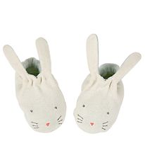 Meri Meri Booties - Mint Bunny Baby Booties