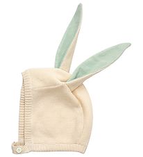 Meri Meri Baby Hat - Blue Bunny Baby Bonnet