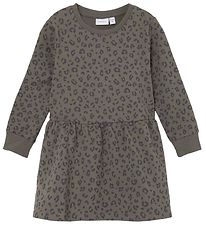 Name It Sweatklänning - Noos - NmfTekko - Granit Grey