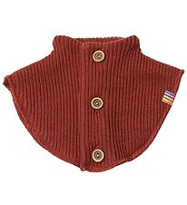 Joha Neck Warmer - Knitted - Wool - 2-layer - Red