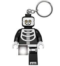 LEGO Keychain w. Flashlight - LEGO Skeleton