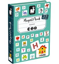Janod Magnet Book - English Alphabet - 142 magnets
