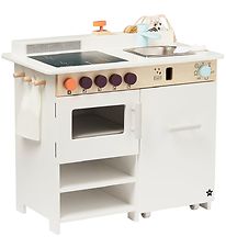 Kids Concept Toy Kitchen w. Dishwasher - White