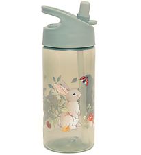 Petit Monkey Water Bottle - Bear Duck Friends - 380 mL - Sage Gr