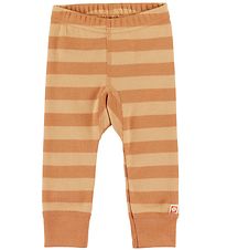 Katvig Leggings - Brown Striped