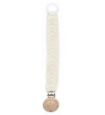 Smallstuff Pacifier Clip - Fishbone - Offwhite