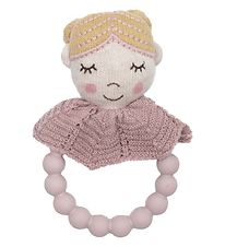 Smallstuff Rattle Teether - Doll - Powder