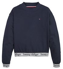Tommy Hilfiger Sweatshirt - Tommy Tape Cink - Desert Cloud