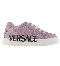 Versace Skór - Fjólublátt M. Glimmer/Svart
