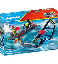Playmobil City Action - Sauvetage en bateau : Voiles polaires Av