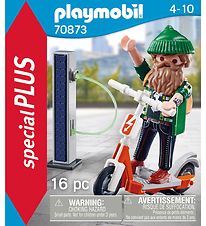 Playmobil SpecialPlus - Hipster mit El-Scooter - 70873 - 16 Teil