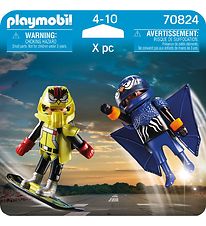 Playmobil DuoPack - Spectacle de cascades dans les airs - 70824