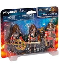 Playmobil Novelmore - 3-Pack - Burnham Raiders - 70672 - 18 Part