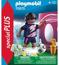 Playmobil SpecialPlus - Soccer Player With Goal Wall - 70875 - 8