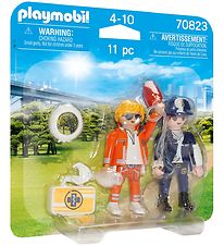 Playmobil DuoPack - Mdecin urgentiste et policier - 70823 - 11