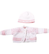 Gtz Doll Clothes - Knitted Blouse With Beanie - Pink Norway - 3