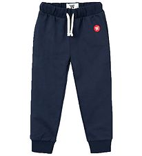 Wood Wood Sweatpants - Robbery - Navy