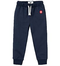 Wood Wood Pantalon de Jogging - Vol - Marine