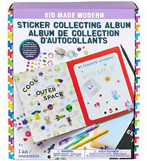 Kid Made Modern Kreativ Set - Sticker-Sammelalbum