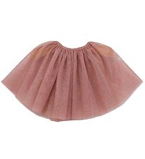 Asi Doll Clothes - 43-46 cm - Tulle Skirt - Dark Rose Duck Gold