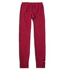 Joha Leggings - ull - Fuchsia