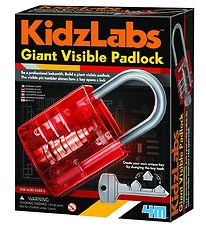 4M Padlock - KidzLabs - Large Invisible Padlock