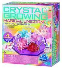 4M Growing Crystals - Magic Unicorn - Crystal Terrarium