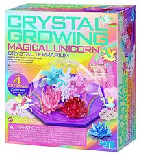 4M Growing Crystals - Magic Unicorn - Crystal Terrarium