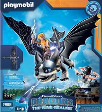 Playmobil Dragons: Yhdeksn valtakuntaa - Thunder & Tom - 71081