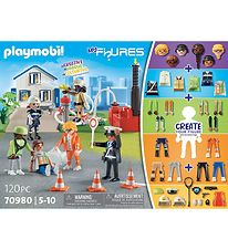 Playmobil My Figuurit - Pelastus Mission - 70980 - 120 Osaa