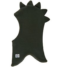 Mikk-Line Balaclava w. Dino Attacks - Wool - 2-layer - Liningest