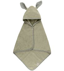 Bibs Hooded Towel - 68x66 cm - Kangaroo - Sage
