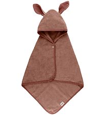 Bibs Hooded Towel - 68x66 cm - Kangaroo - Woodchuck