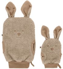 Bibs Bathing gloves - Kangaroo - 2-Pack - Vanilla