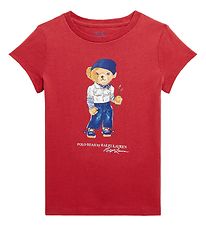 Polo Ralph Lauren T-Shirt - SBTS II - Rood m. Print