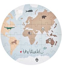 OYOY Puzzlespiel - Die Welt - 32 Teile