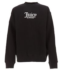 Juicy Couture Sweatshirt - Black w. Logo