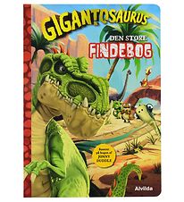 Alvilda Bók - Risasaurus - Finndu bókina Stór - Danskur