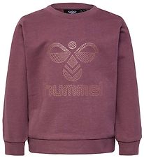 Hummel Sweat-shirt - hmlFastwo Citron Sweat-shirt - Bois de tuli