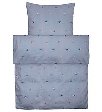 Smallstuff Bedding - Junior - Engine - Blue