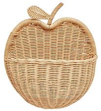 OYOY Wall basket - Apple - Nature