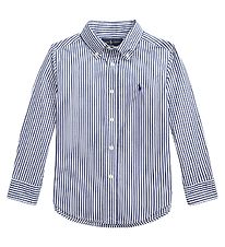 Polo Ralph Lauren Overhemd - Classics II - Navy/Wit Gestreept