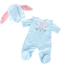 Tiny Treasures Doll Clothes - Jumpsuit w. Rabbit