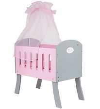 Tiny Treasures Doll'S Bed - Wooden bed - Pink