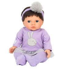 Tiny Treasures Puppe m. Dunkles Haar - Bunny Outfit