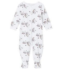 Name It Pyjamapak - Noos - NbfNachtpak - Bright White/Unicorn
