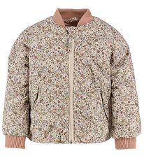 Wheat Padded Jacket - Malo - Summer Flowers