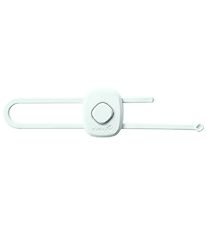 Safety 1st Cabinet Lock w. Cheat Button - White