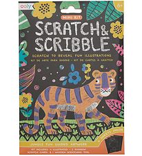 Ooly Kratzer & Scribble Mini Set - Jungle Fun